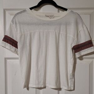 Pink Rose Cream Sheer Top